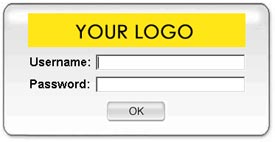 Private labeling option for ClientCenter login screen