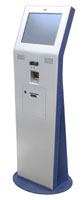Rugged enclosure for interactive kiosk